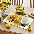 thumbnail image 2 of Sm:)e Sunflower Bee Summer Placemats 4 Pack 12x18 Inch, 2 of 7