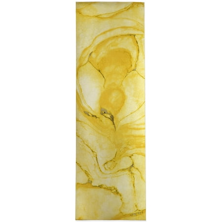 

Lagoon Yellow Kitchen Mat by Kavka Designs
