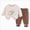 C165--Beige, variant on 2-3 Years Toddler Girls Winter Clothes Fall Outfits Long Sleeve Sweatshirt and Jogger Pants Sets 6-12 Months 12-24 Months 2T 3T 4T 5T 6T 7T 8T 9T Children,White