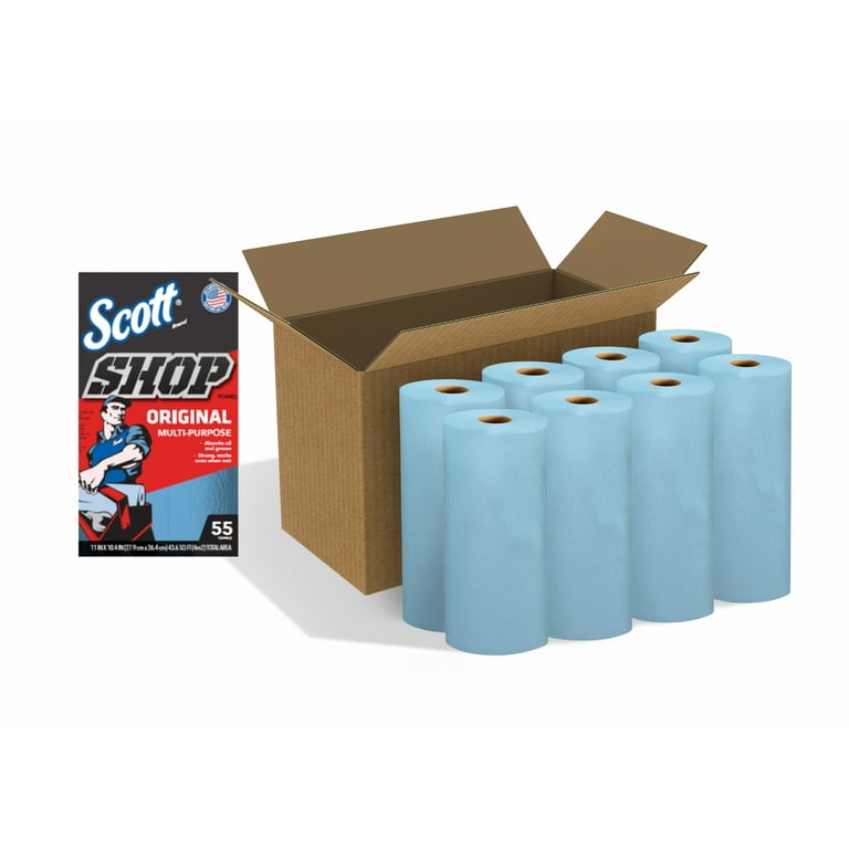 Scott blue shop towels walmart sale