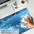 thumbnail image 3 of World Map Circuit Board Mouse Pad (31.5x11.8 in) Extended Gaming Mousepad Non-Slip Rubber Base Desk mat for Desktop with Stitched Edges Computer mat for Desk XL, 3 of 5