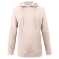 thumbnail image 1 of WEAIXIMIUNG Chandails en Molleton Tendance pour Femmes 2025 Mode Décontractée Couleur Unie Chandail à Capuchon Manches Longues, 1 of 5