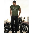 thumbnail image 2 of Ride And Live Today Art T-Shirt Men -Image by Shutterstock, Male 5X-Large, 2 of 4