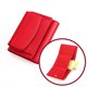 thumbnail image 1 of Nuevos monederos de cuero genuino para mujer, billeteras de piel de vaca para mujer, monedero pequeño para mujer, tarjetero Rfid Mini, 1 unidad, rojo JAMW Sencillez, 1 of 5
