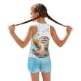 thumbnail image 2 of Psesaysky Sea Otter Starfish Girls Tankini Swimsuit 2 Piece Modest Bathing Suits for Girls Swim Tank Top + Bottoms, Size 6-15Y, 2 of 7