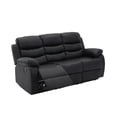 thumbnail image 2 of Sofa Reclinable Midtown Concept 3 Plazas Color Negro, 2 of 4