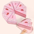 thumbnail image 4 of 8Pcs Cake Shaped Cookie Sweets Box Paper Gift Container Birthday Party Favors Dessert Chocolate Packaging Box, 4 of 7