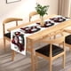 thumbnail image 5 of Uuiauoio Christmas Table Flag-Christmas Candy Printed Tablecloth- Cabinet Decoration-white Linen Tablecloth Pad-tea Flag, 5 of 6