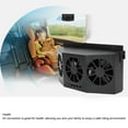 thumbnail image 4 of Ventilador De Escape De Coche Con Energía Solar Con Ventiladores Triples, Ventilador Con Energía Solar, Ventilador De Ventilación De Aire Con Energía Solar Para Coche,, 4 of 7