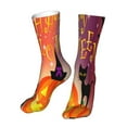 thumbnail image 6 of Fuzoiu Halloween Print Crew Socks,Casual Athletic Gym LightWeight Thin Socks,Casual Crew Socks for Men Woman,Calf Length Crew Socks, 6 of 7