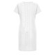 thumbnail image 4 of Vestido de color liso para niñas, vestido de manga corta para niñas, vestido de doble bolsillo para niñas, vestido de poliéster para niñas, 4 of 8