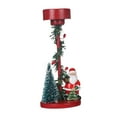 thumbnail image 5 of Menolana Christmas Candle Holder Candle Stand Ornament Party,Home Decor,Christmas Tealight Holder,Candleholder Centerpiece for Desktop Santa Claus, 5 of 8
