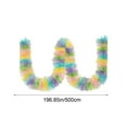 thumbnail image 3 of SouMaox Christmas Ribbon, Vibrant Multicolor Tinsel, Soft Textured Garland, Hanging Ornament Decoration for Festive Holiday Tree Windows, 3 of 6