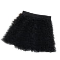 thumbnail image 5 of Ruffled Layered Skirt for Women Y2k Fairy Tiered Skirts Elastic High Waist Bodycon Mini Skirt, 5 of 6