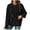 v-90Black535, variant on Women Casual Long Sleeve Drop Shoulder Curved Hem Drawstring Hoodie Fashion Pullover Sweatshirts Solid Color Oversized Weekend Tops Streetwear