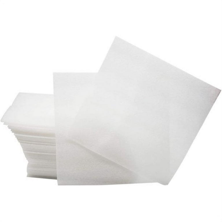 Foam Wrap Sheets 12x12x1/8 Thick Cushioning Shipping Moving