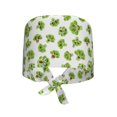 thumbnail image 6 of Scrub Caps Women Men - Cute Cartoon Broccoli Funny Soft Comfy Waterproof Adjustable Working Cap Scrub Hats Surgical Caps for Women Men With Sweatband, Nurse Caps for Women Men, 6 of 6