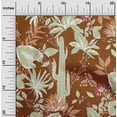 thumbnail image 2 of oneOone Cotton Poplin Twill Brown Fabric Tropical Fabric For Sewing Printed Craft Fabric By The Yard 56 Inch Wide, 2 of 4