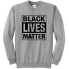 Black Lives Matter BLM Sweatshirt - Civil Rights / Political Protest Crewneck