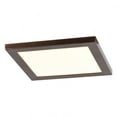 thumbnail image 3 of Access lighting 20814LEDD-BS-ACR 7.5 x 7.5 x 0.5 in. Boxer LED Square Flush Mount, Brushed Steel & Acrylic Lens, 3 of 4