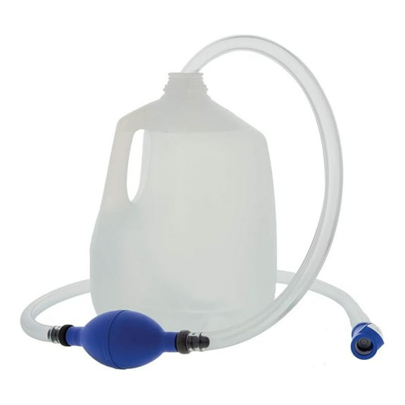 Battery Watering Pump - Manual Fill Kit for Golf Cart Batteries - Compatible with Battery Watering Technologies Systems - Blue Connector - Simple & Inexpensive Battery Maintenance