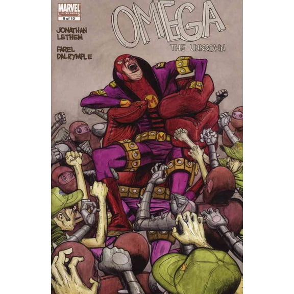 Omega: The Unknown (2nd Series) #9 VF ; Marvel Comic Book