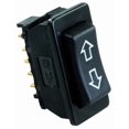 thumbnail image 1 of JR Multi Purpose Switch 13955 12 Volt; Use in recliners/beds And Various Furniture Applications; 120 Amp; Momentary-On/Off/Momentary-On Furniture Switch; Rocker; 1.520 Inch x 0.730 Inch Cutout, 1 of 2