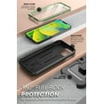 thumbnail image 3 of SupCase Unicorn Beetle Pro - Protective case for cell phone - rugged - polycarbonate, thermoplastic polyurethane (TPU) - dark green - 6.7" - for Apple iPhone 14 Plus, 3 of 10