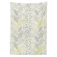 thumbnail image 3 of Ambesonne Floral Tablecloth Rectangular Table Cover, Leaves Branchs Vintage, 60"x90", Grey Green, 3 of 4