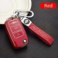 thumbnail image 2 of Car Key Cover  Case Shell Fob for Volkswagen VW Jetta Golf Polo Passat Tiguan for Skoda Octavia Car Accessories Key Ring, 2 of 14