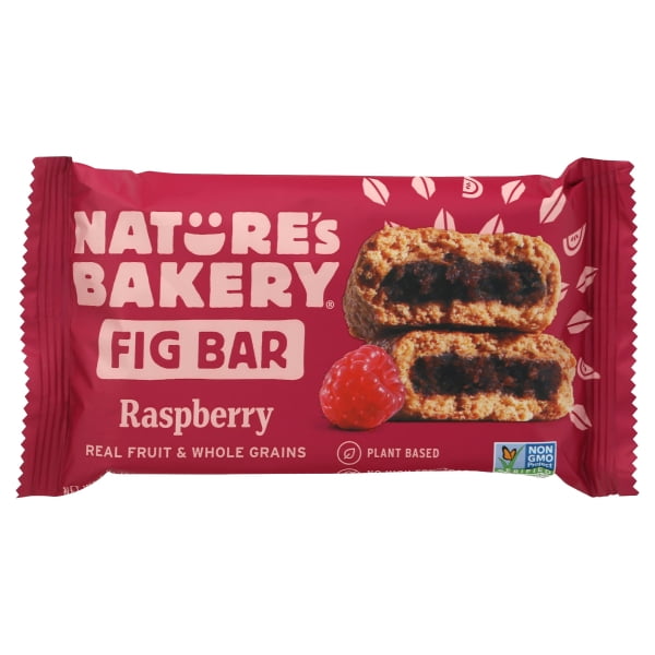 Natures Bakery Fig Bar, Raspberry, Twin Pack