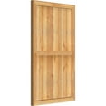 thumbnail image 5 of 26 7/8"W X 44"H Timbercraft Five 5 3/8" Boards Framed Board-N-Batten Shutters, Rough Sawn Western Red Cedar (Per Pair), 5 of 13