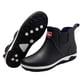 thumbnail image 4 of Botas de lluvia para hombre, botas de lluvia cortas y bajas, antideslizantes, para lavado de autos, zapatos de goma de terciopelo, botas de agua impermeables de moda para las cuatro estaciones, 4 of 5