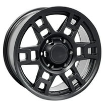 Toyota TRD Style Wheel 17x7.5 Auto Rim Matte Black 1pc.