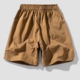 thumbnail image 3 of Hvyesh Mens Casual Shorts - Cotton Drawstring Summer Beach Stretch Twill Chino Golf Shorts, 3 of 6
