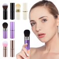 thumbnail image 2 of SharkTRUE Retractable Makeup Brush Portable With Dust Cover Blush Brush Makeup Setting Brush Contouring, 2 of 8