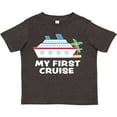 thumbnail image 3 of Inktastic My First Cruise with Cruise Ship and Palm Trees Boys or Girls Toddler T-Shirt, 3 of 5