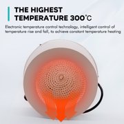 LAB FISH 500ml Digital Heating Mantle Stirrer, 250W Lab Hot Plate Magnetic Stirrer with Temperature Probe & Timer for Chemistry Lab