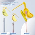 thumbnail image 2 of Banana Toothbrush Travel Case, 2-in-1 Toothbrush Head Cover & Portable Toothpaste Container,   Built-in Hanging Rope for Vacation, Camping, 2 of 13