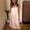 Pinks, variant on Nightgown Women Soft New Satin Nightgown for Women V-Neck Sleeveless Nightdress 2026 Summer Soft Comfy Sleepwear