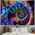 thumbnail image 2 of PRATYUS  Psychedelic Eye Tapestry Magic Snail Jellyfish Tapestry Fantasy Star Paradise Wall Hanging Tapestries for Bedroom  40x60inch, 2 of 6