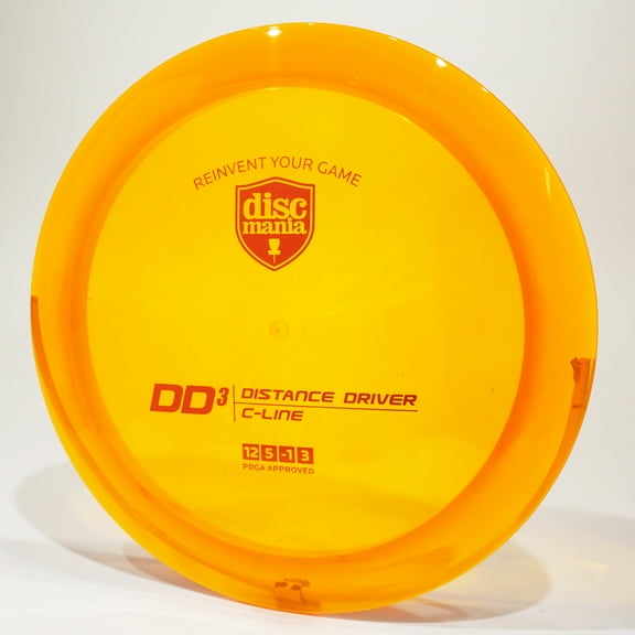 Discmania C-Line DD3 Disc Golf Distance Driver, Pick Color/Weight [Stamp & Exact Color May Vary] Orange 173-174 grams