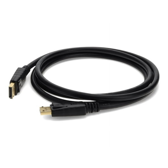 AddOn 1m DisplayPort 1.2 Male to Male 4K UHD Cable Black DISPLAYPORT1M