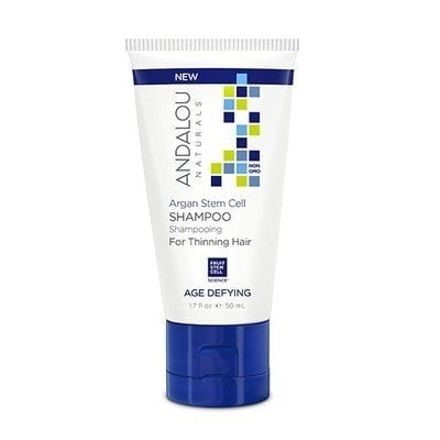 Andalou Naturals Argan Stem Cell Shampoo Travel Size 1.7 fl oz Liquid
