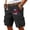 Black, variant on Mens 250th Anniversary Usa Cargo Shorts Patriotic Baggy Shorts Comfortable Distressed Short Trousers 2026 Summer American Flag Cross Shorts with Pockets Wine XXXL
