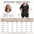 thumbnail image 6 of Daystry Womens Plus Size Pajama Sets 2 Piece Summer Short Sleeve Tops Shorts with Pockets for Lounge Sleepwear L-4XL, 6 of 9