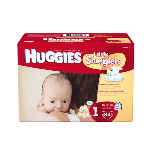 Huggies Little Snugglers Diapers (Choose Your Size)