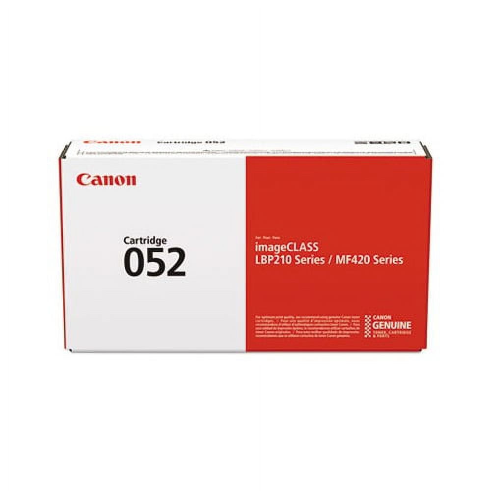 Canon 052 Original Black Laser Toner Cartridge - 3100 Pages