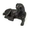 thumbnail image 2 of Mercana Czar Cast black metal Labrador Retriever decorative object, 2 of 9