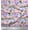 Pig Pink, variant on Soimoi Cotton Duck Fabric Leaves,Butterfly & Lilac Floral Decor Fabric Printed Yard 42 Inch Wide